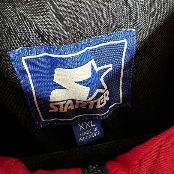 STARTER Vintage Terrapins University of Maryland Pullover Jacket Terps XXL UMD - Picture 3 of 8